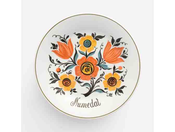 Set of 6 Porsgrund Porcelain China Cups, Saucers and Dessert Plates