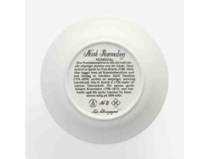 Set of 6 Porsgrund Porcelain China Cups, Saucers and Dessert Plates