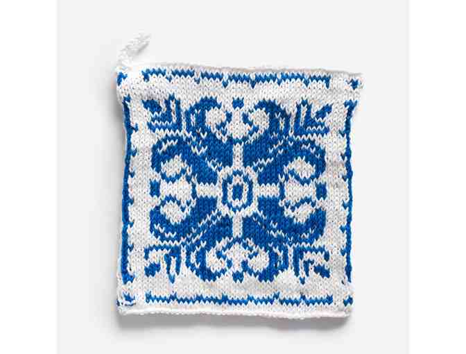Knit Potholders by Marion Niles