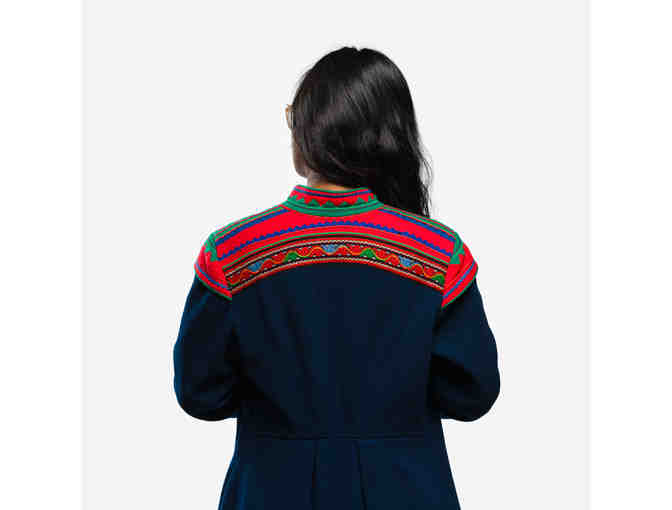 Heimdall Sámi Inspired Wool Coat