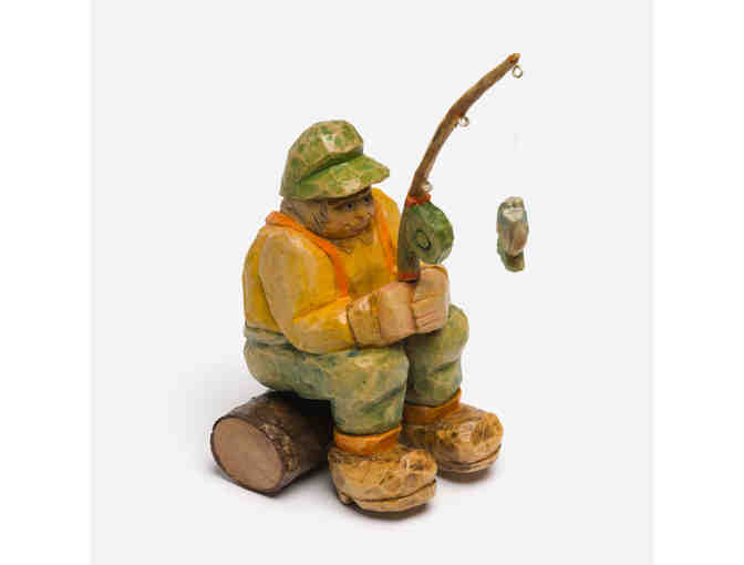 Fisherman Filip Scandinavian Flat Plane Figure Carving
