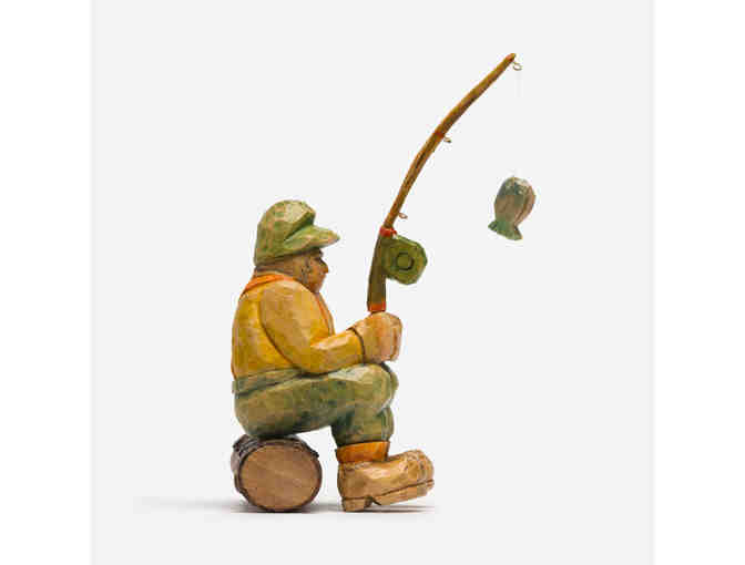 Fisherman Filip Scandinavian Flat Plane Figure Carving