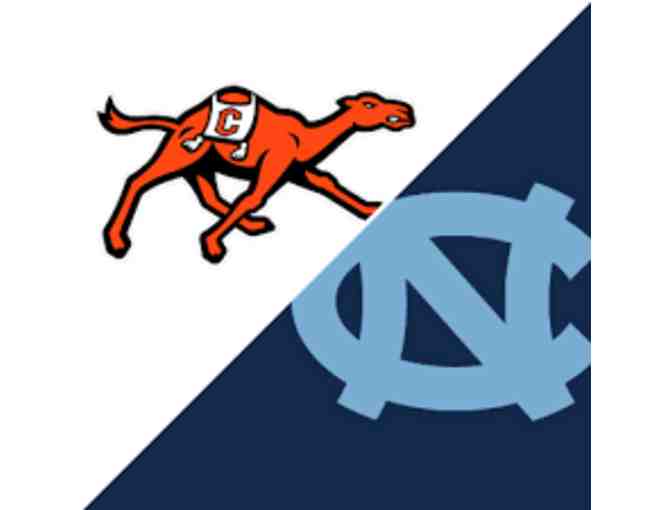 4 LOWER LEVEL TICKETS TO UNC MENS BASKETBALL V. CAMPBELL - Photo 1