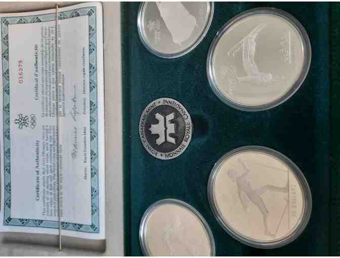 1988 Calgary Olympics Coin Set
