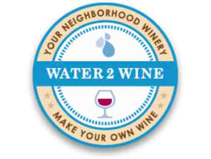 Water 2 Wine - Wine Tasting Class For 8