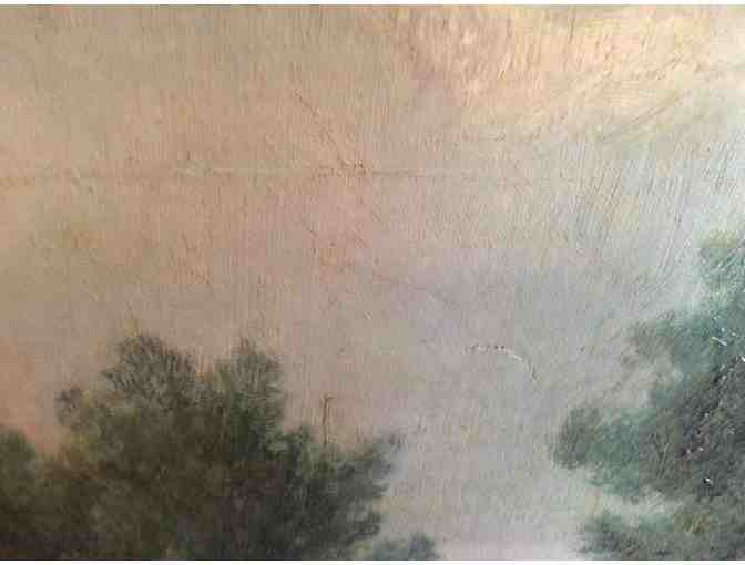 VINTAGE - Very Old Oil Painting