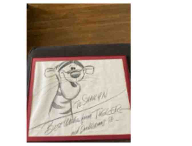 Original Tigger Drawing by Don Williams