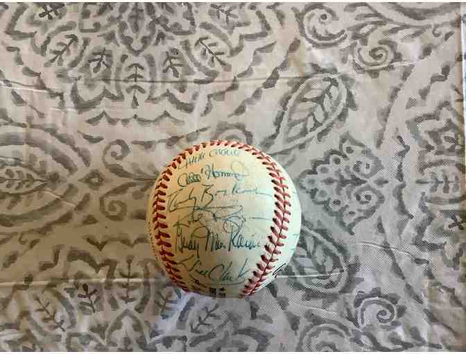 Autographed Baseball - Dusty Baker, Will Clark