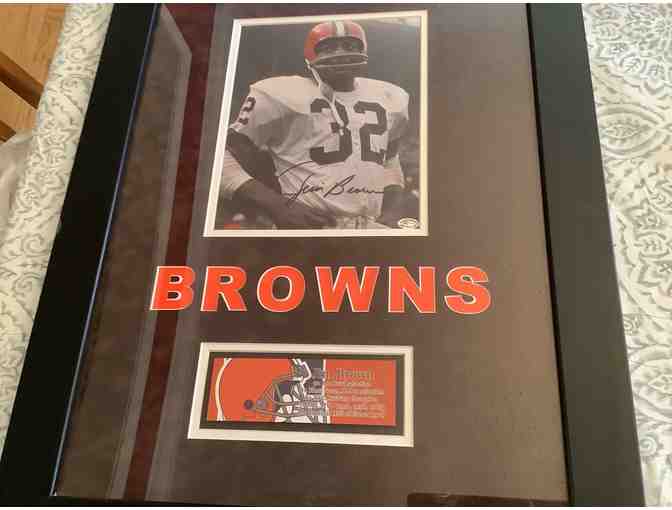 Jim Brown Autographed Photo
