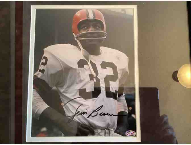 Jim Brown Autographed Photo