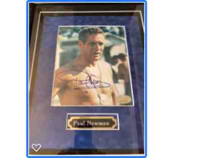 AUTOGRAPHED Paul Newman Photo