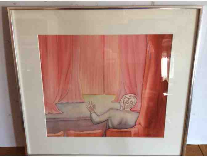 ORIGINAL Watercolor - Famed Artist Chris Van Geest - Photo 1