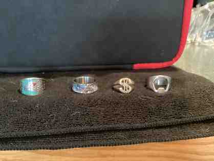 Four Men's Rings