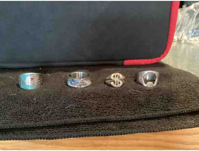 Four Men's Rings - Photo 1