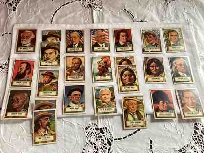 1952 Vintage Famous People Cards