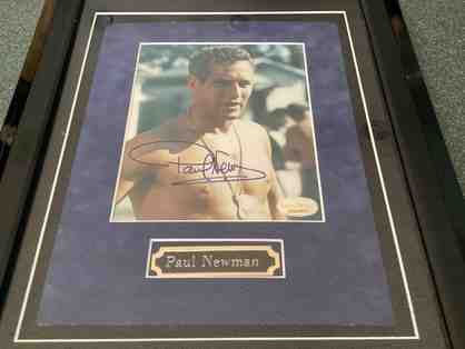 AUTOGRAPHED Paul Newman Photo