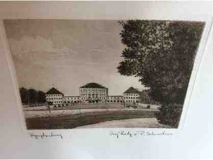 Original Etching By Peter Schwertner