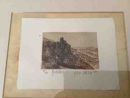 TWO Old Etchings