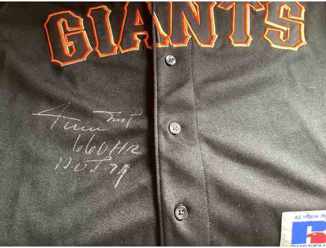 Willie Mays AUTOGRAPHED Items
