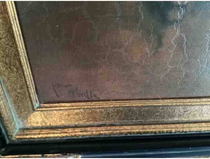 Vintage Painting/Print of Dog