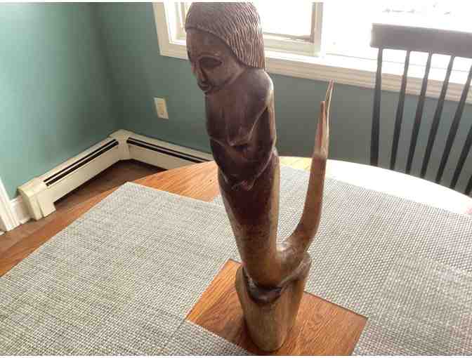 ANTIQUE Wood Carving - Photo 1