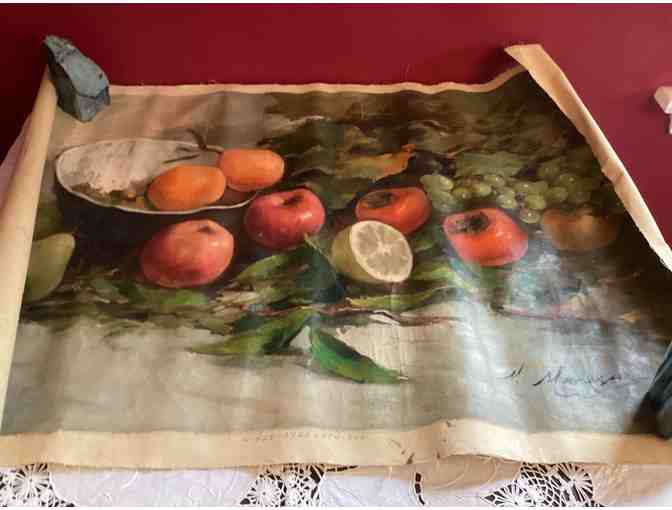 VINTAGE Oil Painting - Photo 1