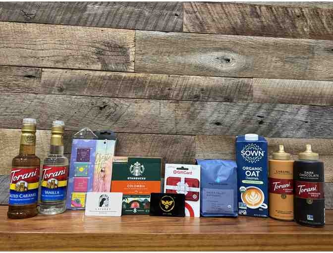 1st Grade Basket #1: Books & Coffee