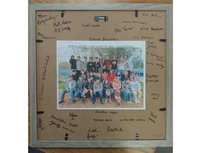 Eighth-Grade Class Project - Mandala with White Frame