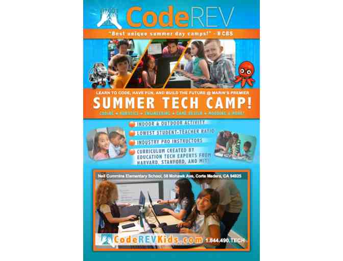 Summer Tech Camp Certificate - 1 Full Week of Camp