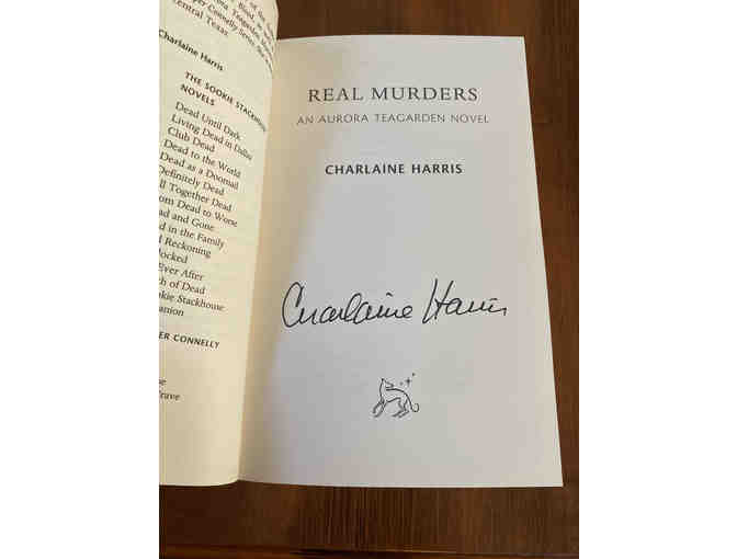 Autographed Book By Charlaine Harris