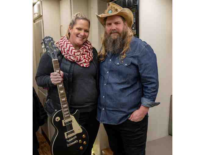 Chris Stapleton Autographed Les Paul Guitar