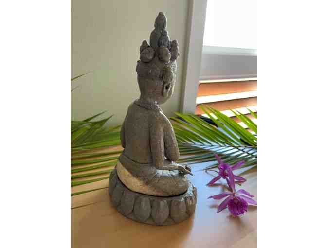 Exclusive Ceramic Figurine 'Juichimen Kannon' by Maile Yawata, Honolulu Arist