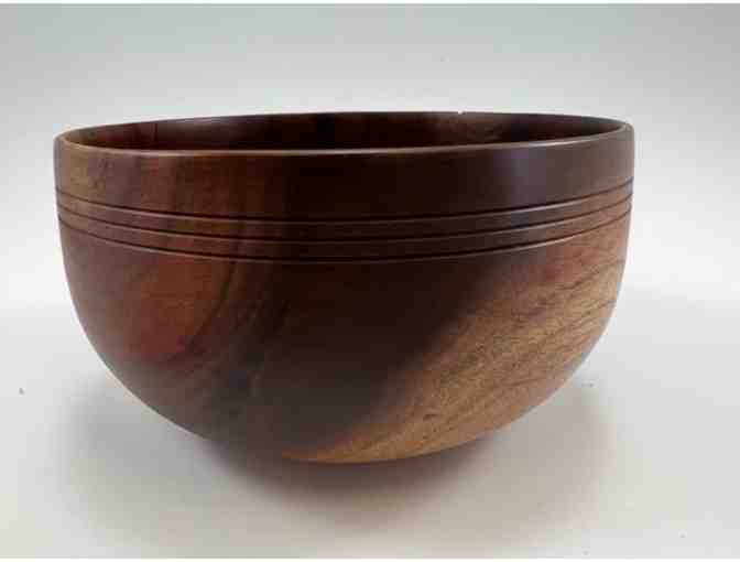 'Bowl of Light' Milo Wood by Ray Nitta 'Umeke Mana'ai'