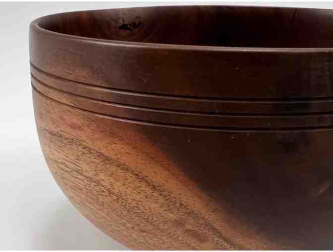 'Bowl of Light' Milo Wood by Ray Nitta 'Umeke Mana'ai'