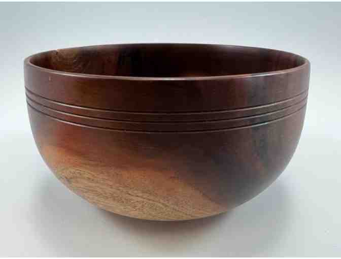 'Bowl of Light' Milo Wood by Ray Nitta 'Umeke Mana'ai'