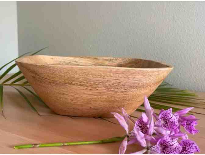 'Spirit of Kokee' Kauai Mango Wood Bowl by Mark Hubbard