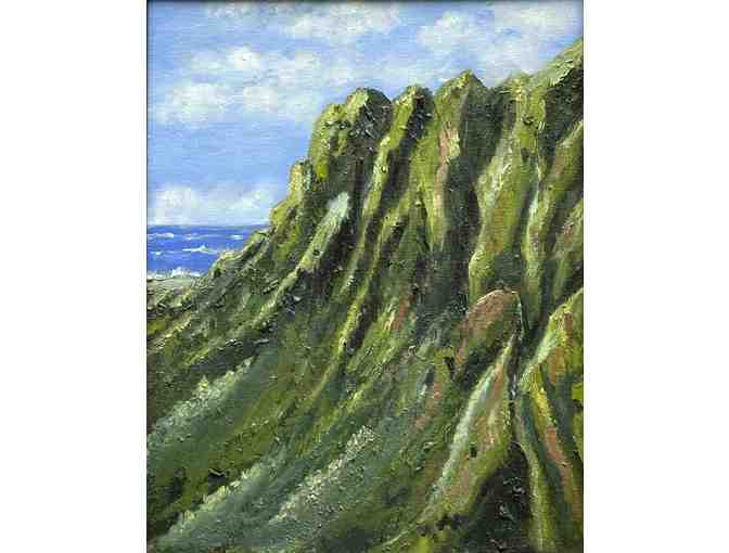 'Kauai's Majestic Beauty' Original Acrylic Painting by Sandra Ambrose