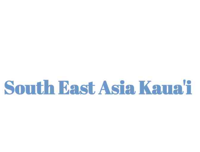 Southeast Asia Kauai $25.00 Gift Card