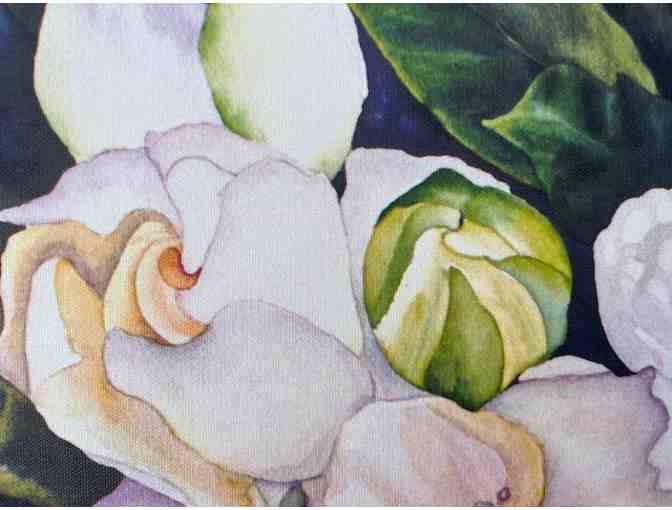 'Floating Gardenias' giclee by Sheree Latif