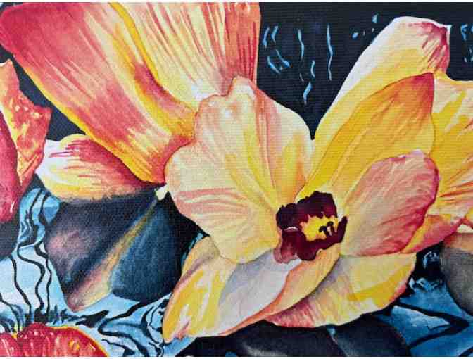 'Hau Flotilla' Giclee Print by Sheree Latif, Kauai Artist