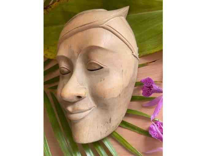 Bali Wood Mask by Pagoda Antiques