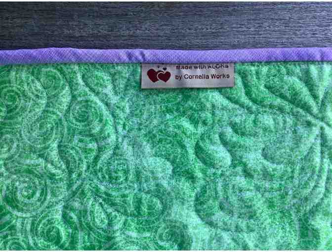 Cornelia Works Handmade Hawaiian Quilt 64'x64'