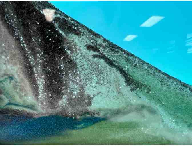 'Exotic Moving Sands #2' Glass Art from Kela's Glass Gallery