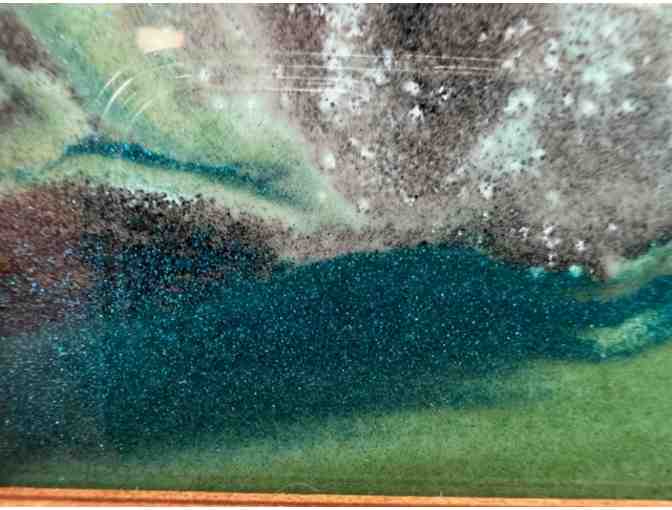 'Exotic Moving Sands #2' Glass Art from Kela's Glass Gallery