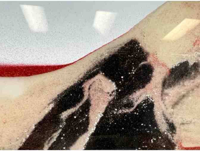 'Exotic Moving Sand #4' Glass Art from Kela's Glass Gallery