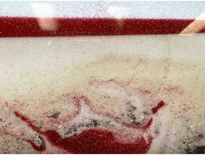 'Exotic Moving Sand #4' Glass Art from Kela's Glass Gallery