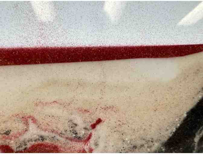 'Exotic Moving Sand #4' Glass Art from Kela's Glass Gallery