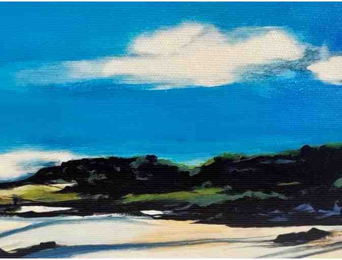 'Longing for Moloka'i' Fine Art Print on Metal with Bamboo by Carol Meckling