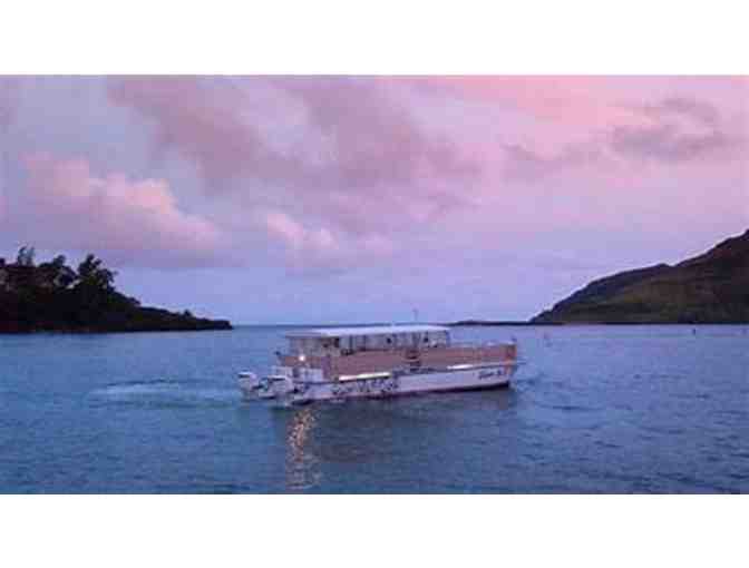 Kauai Beach Boys Sunset Catamaran Cruise for 2 People at Kalapaki Bay