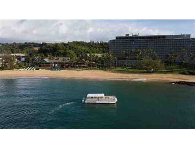 Kauai Beach Boys Sunset Catamaran Cruise for 2 People at Kalapaki Bay